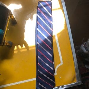 Brand new tie blue red and cream